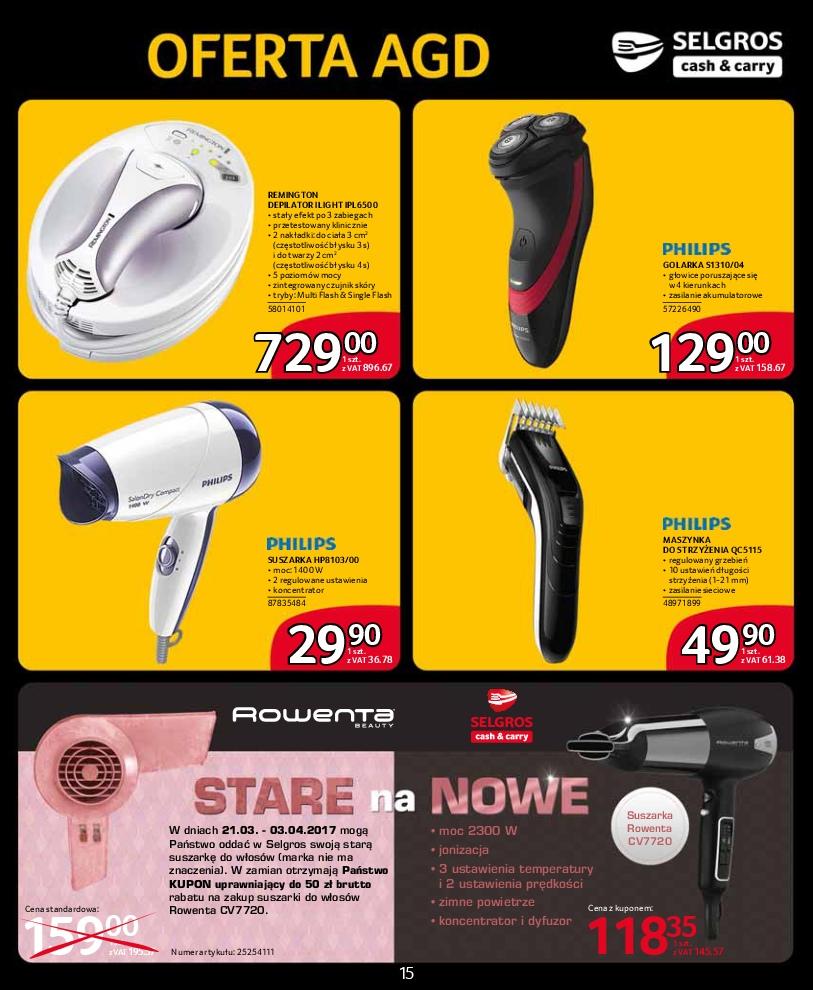 Gazetka promocyjna Selgros str. 15