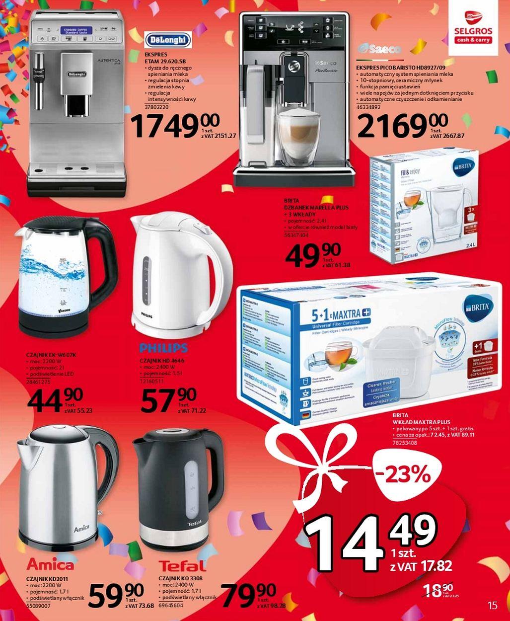 Gazetka promocyjna Selgros str. 15