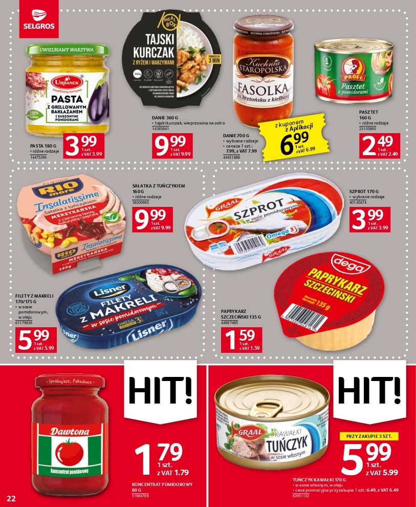 Gazetka promocyjna Selgros str. 22