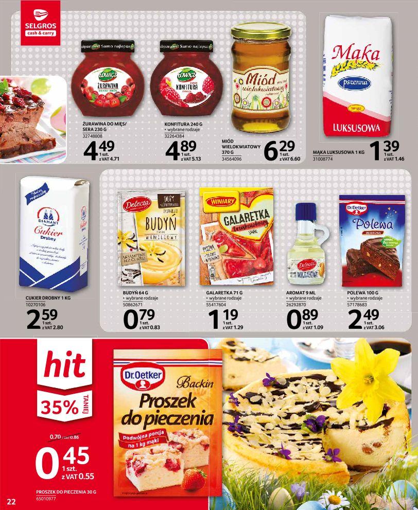 Gazetka promocyjna Selgros str. 22