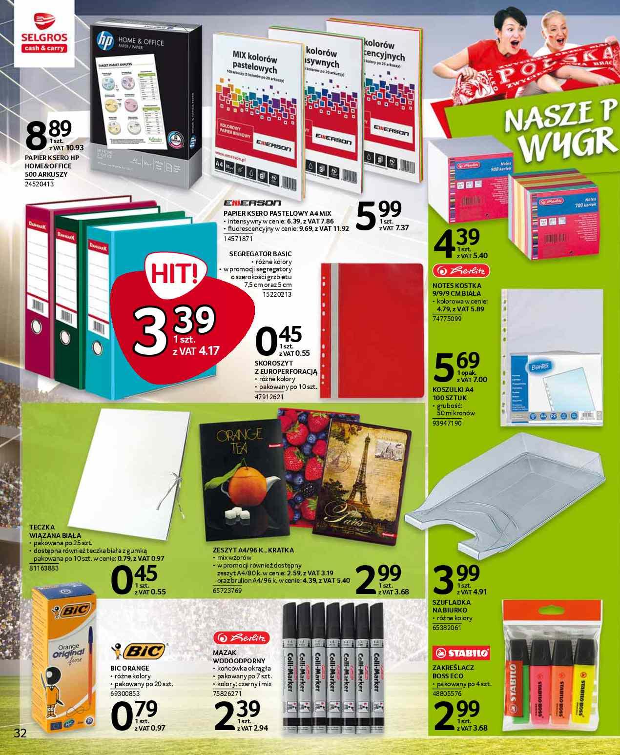 Gazetka promocyjna Selgros str. 32
