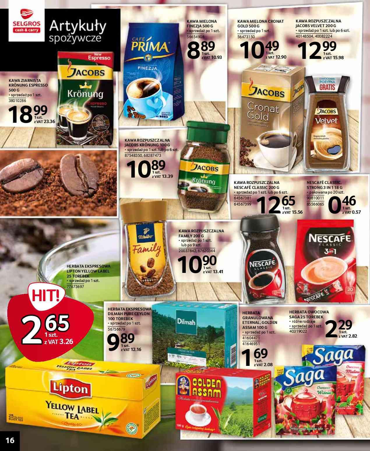 Gazetka promocyjna Selgros str. 16
