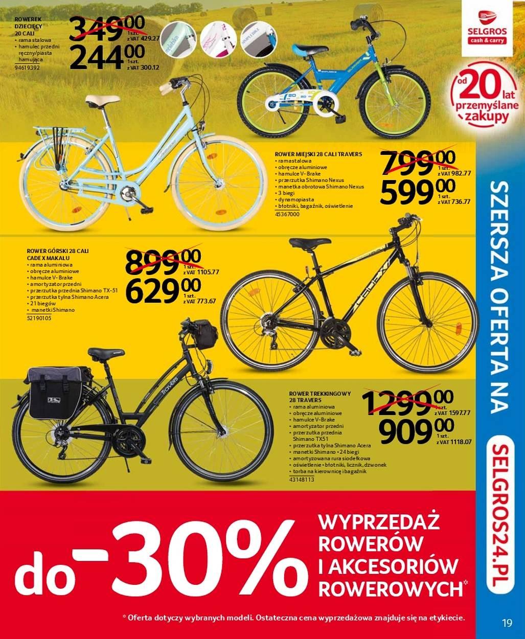 Gazetka promocyjna Selgros str. 19