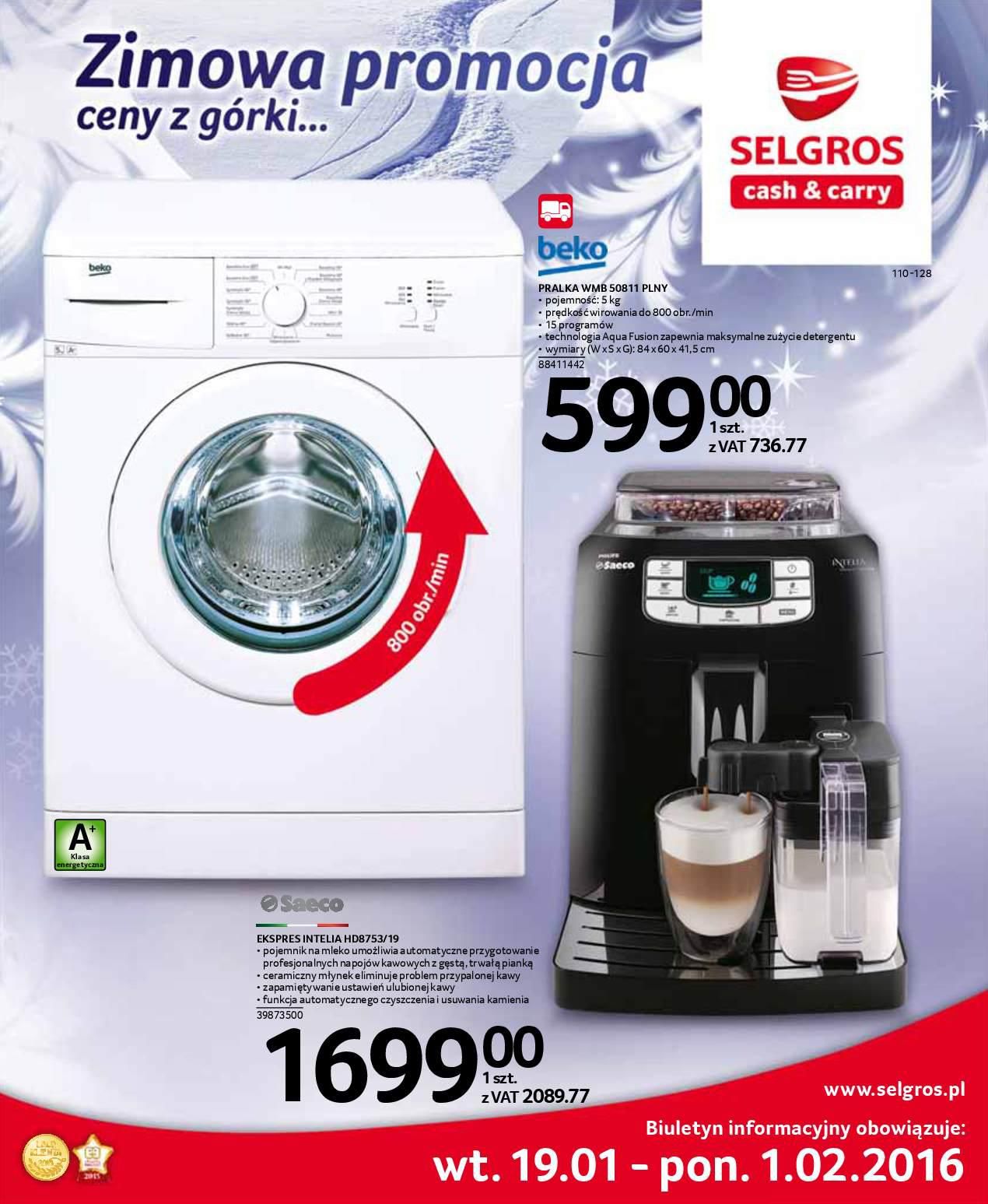 Gazetka promocyjna Selgros str. 1