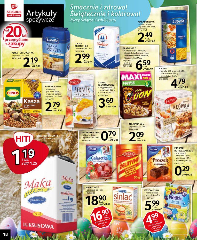 Gazetka promocyjna Selgros str. 18