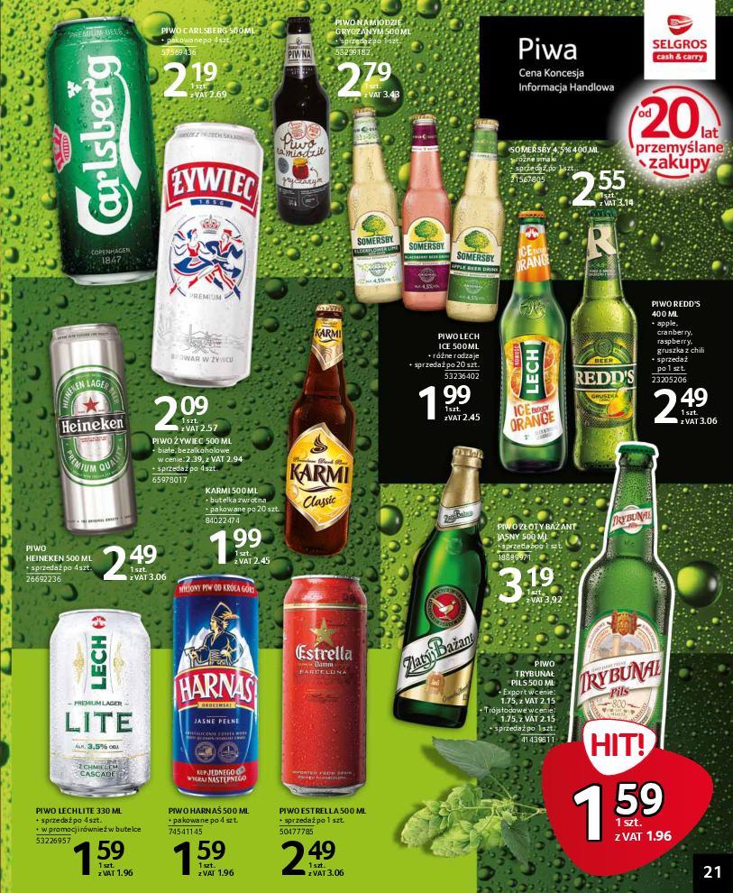 Gazetka promocyjna Selgros str. 21