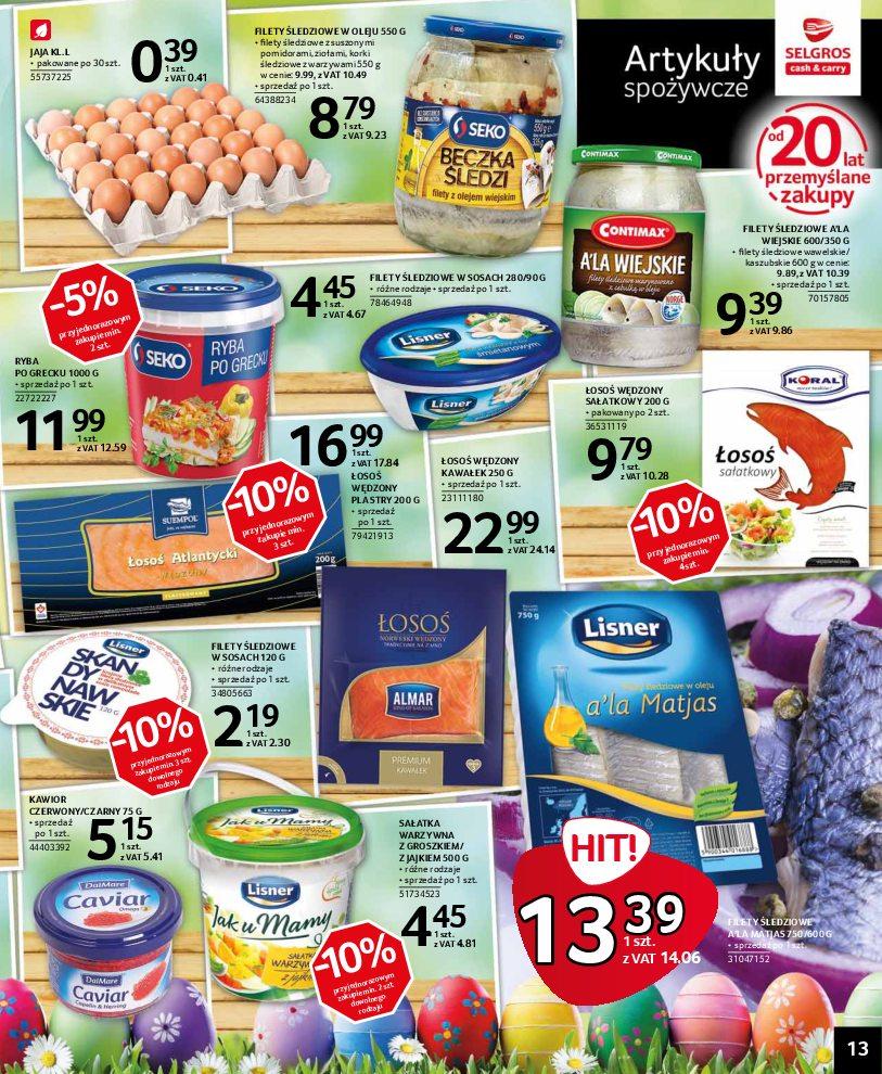 Gazetka promocyjna Selgros str. 13