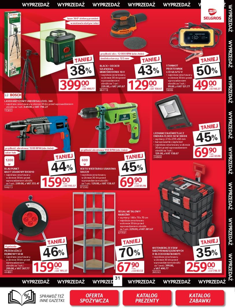 Gazetka promocyjna Selgros str. 33