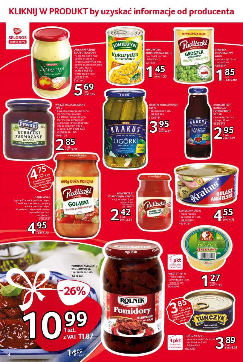 Gazetka promocyjna Selgros str. 14