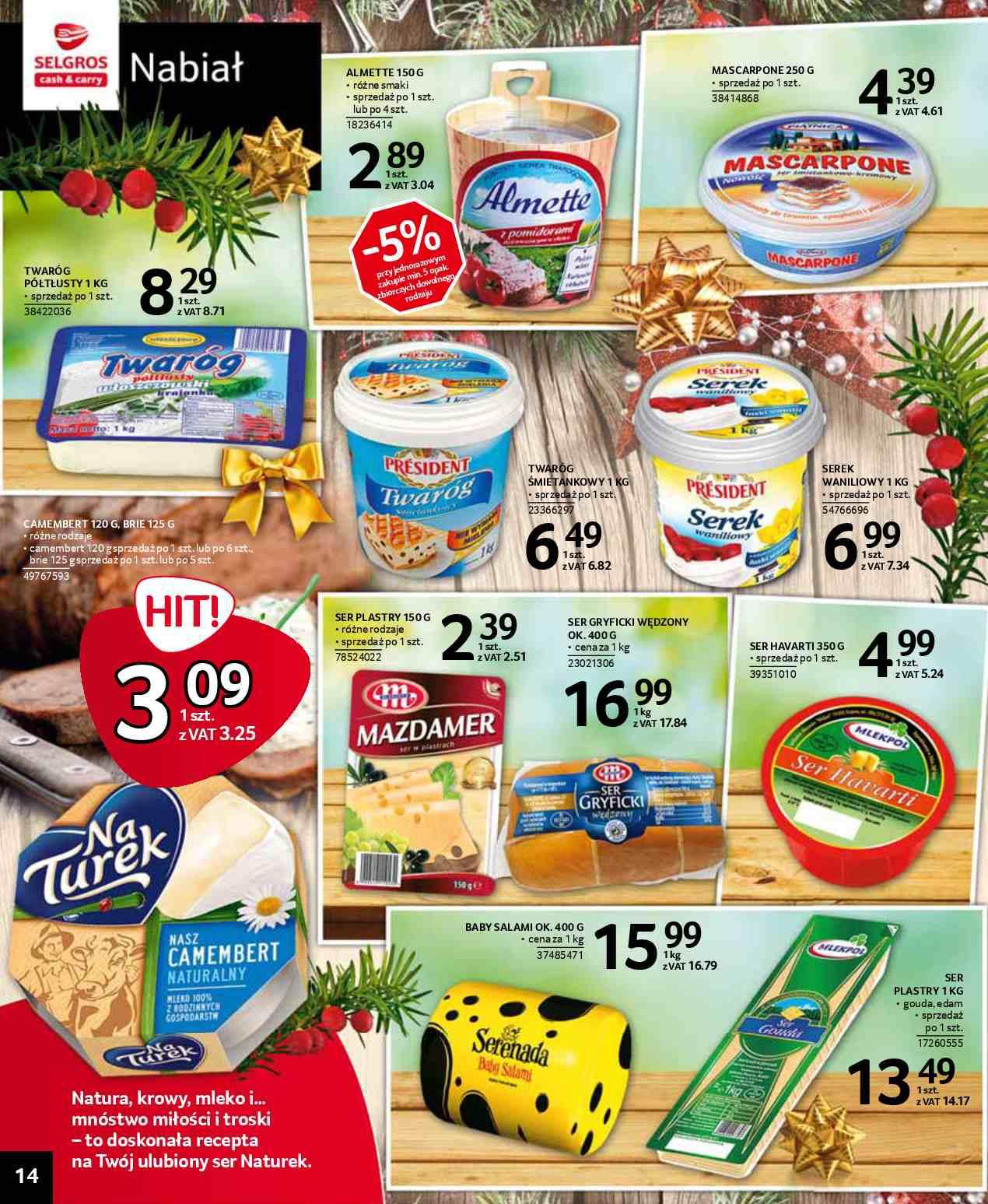 Gazetka promocyjna Selgros str. 14