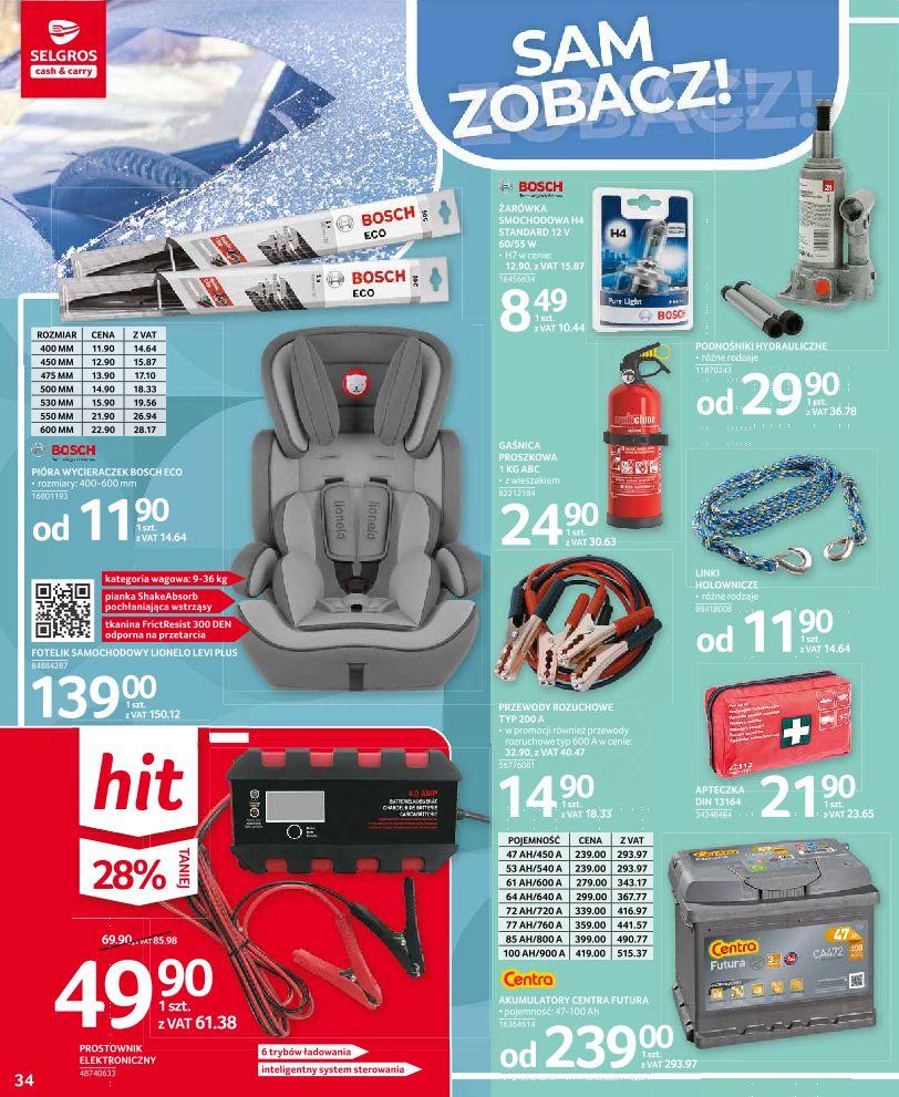 Gazetka promocyjna Selgros str. 34