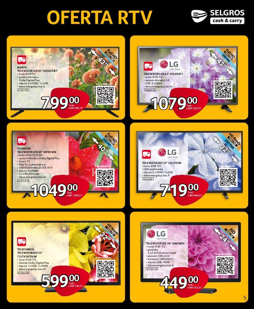 Gazetka promocyjna Selgros str. 5