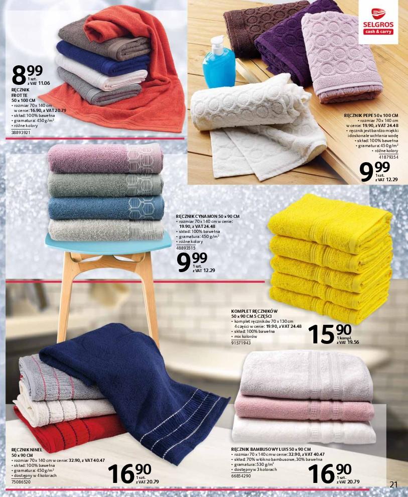 Gazetka promocyjna Selgros str. 21