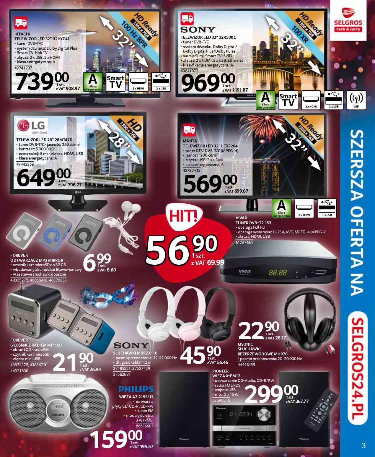 Gazetka promocyjna Selgros str. 3