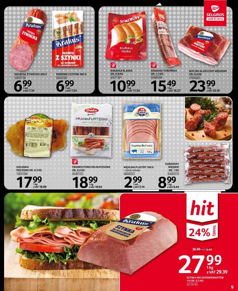 Gazetka promocyjna Selgros str. 9