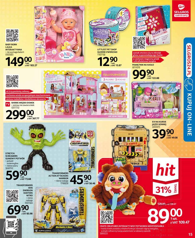 Gazetka promocyjna Selgros str. 15