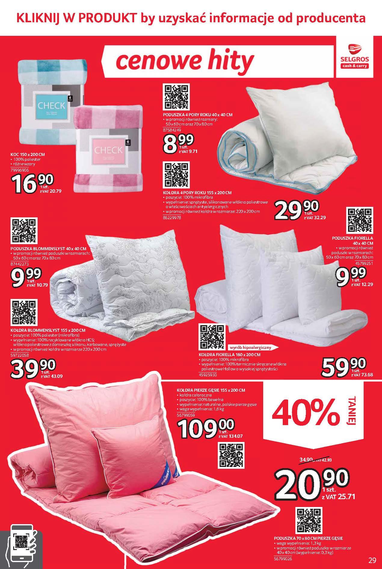 Gazetka promocyjna Selgros str. 29