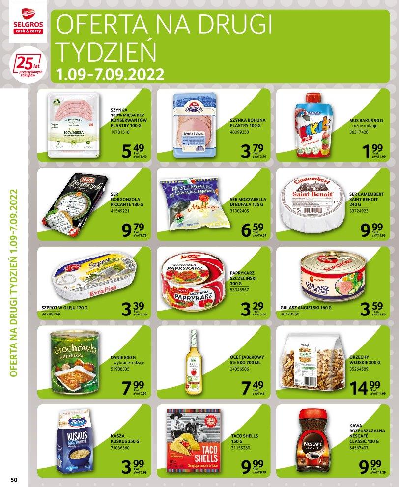 Gazetka promocyjna Selgros str. 50
