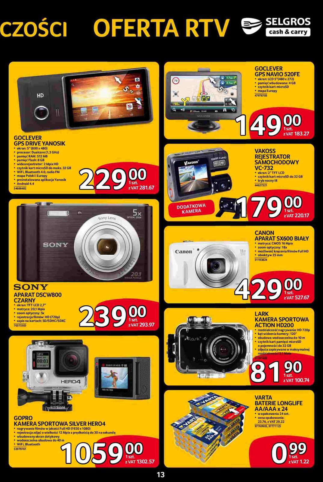 Gazetka promocyjna Selgros str. 13