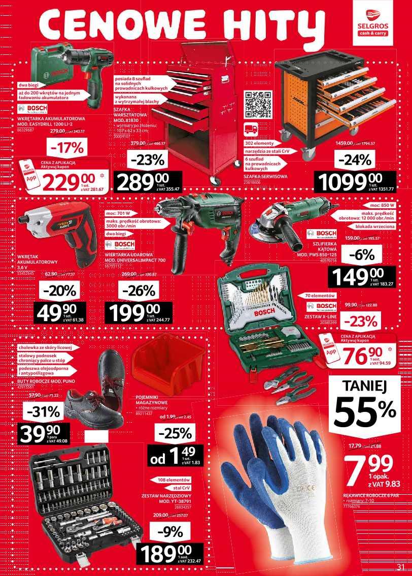 Gazetka promocyjna Selgros str. 31