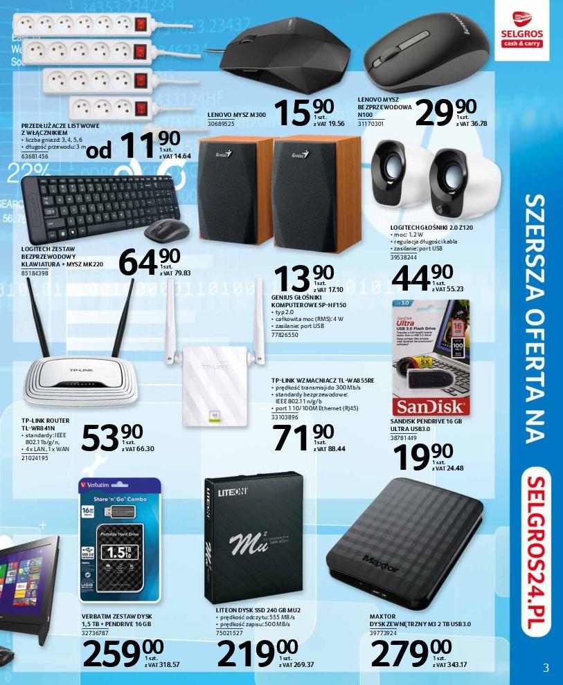 Gazetka promocyjna Selgros str. 3