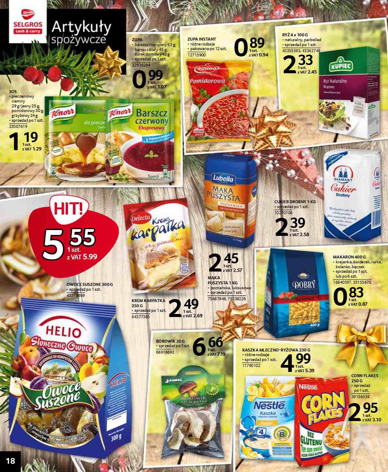 Gazetka promocyjna Selgros str. 18