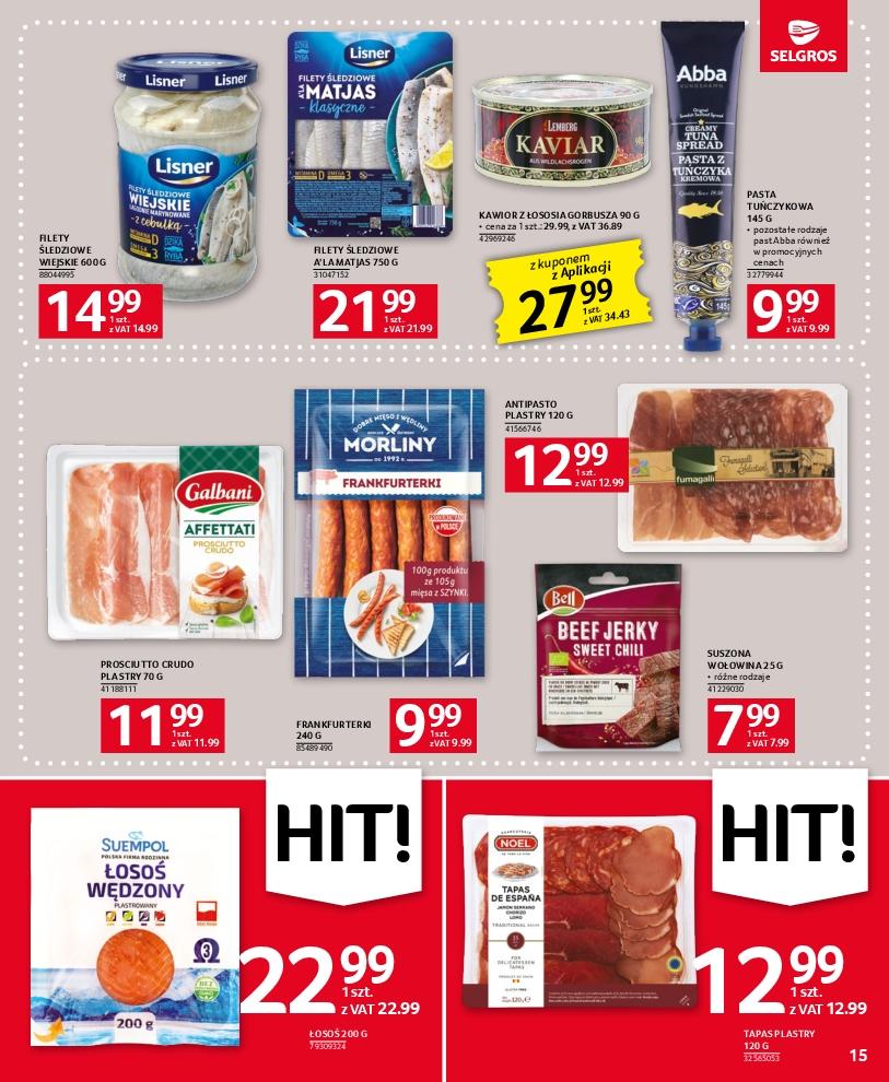 Gazetka promocyjna Selgros str. 15