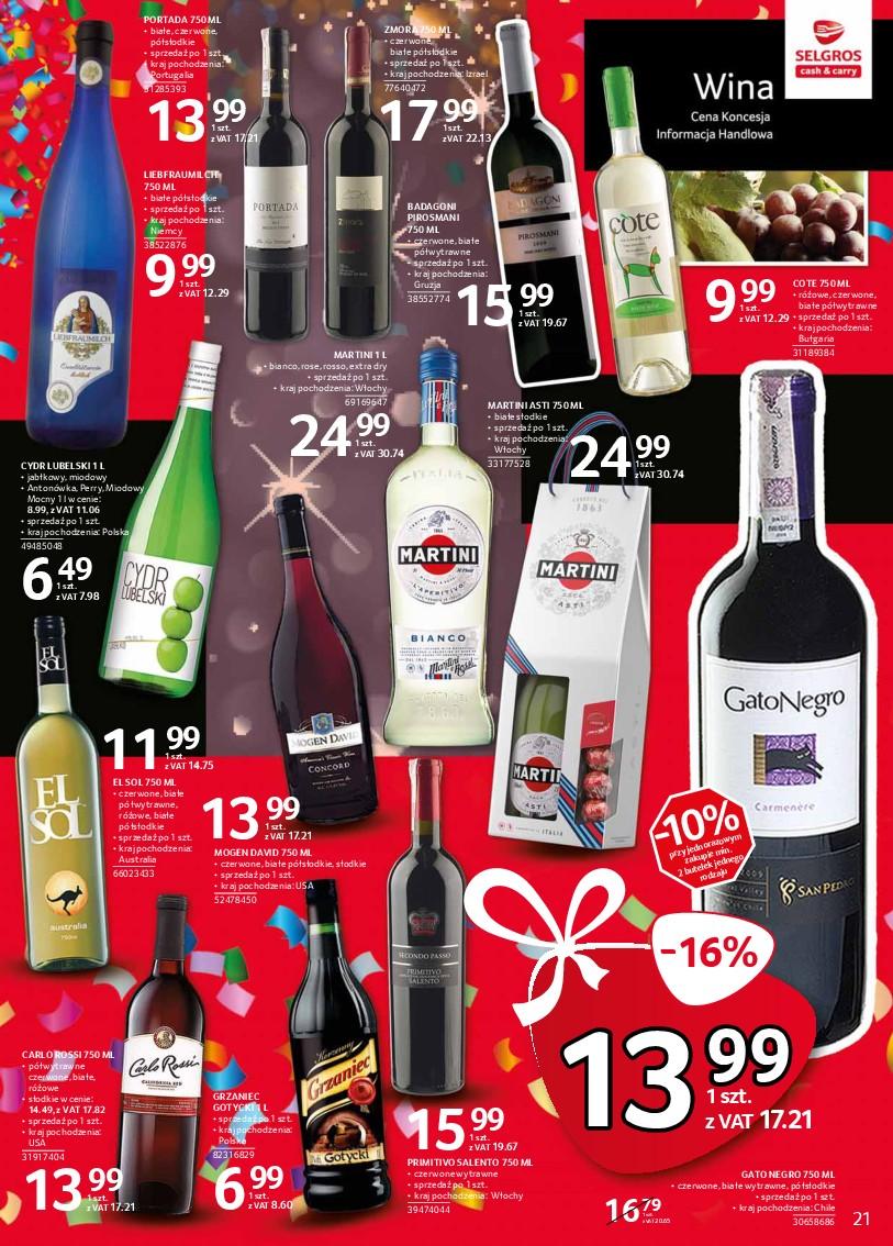 Gazetka promocyjna Selgros str. 21