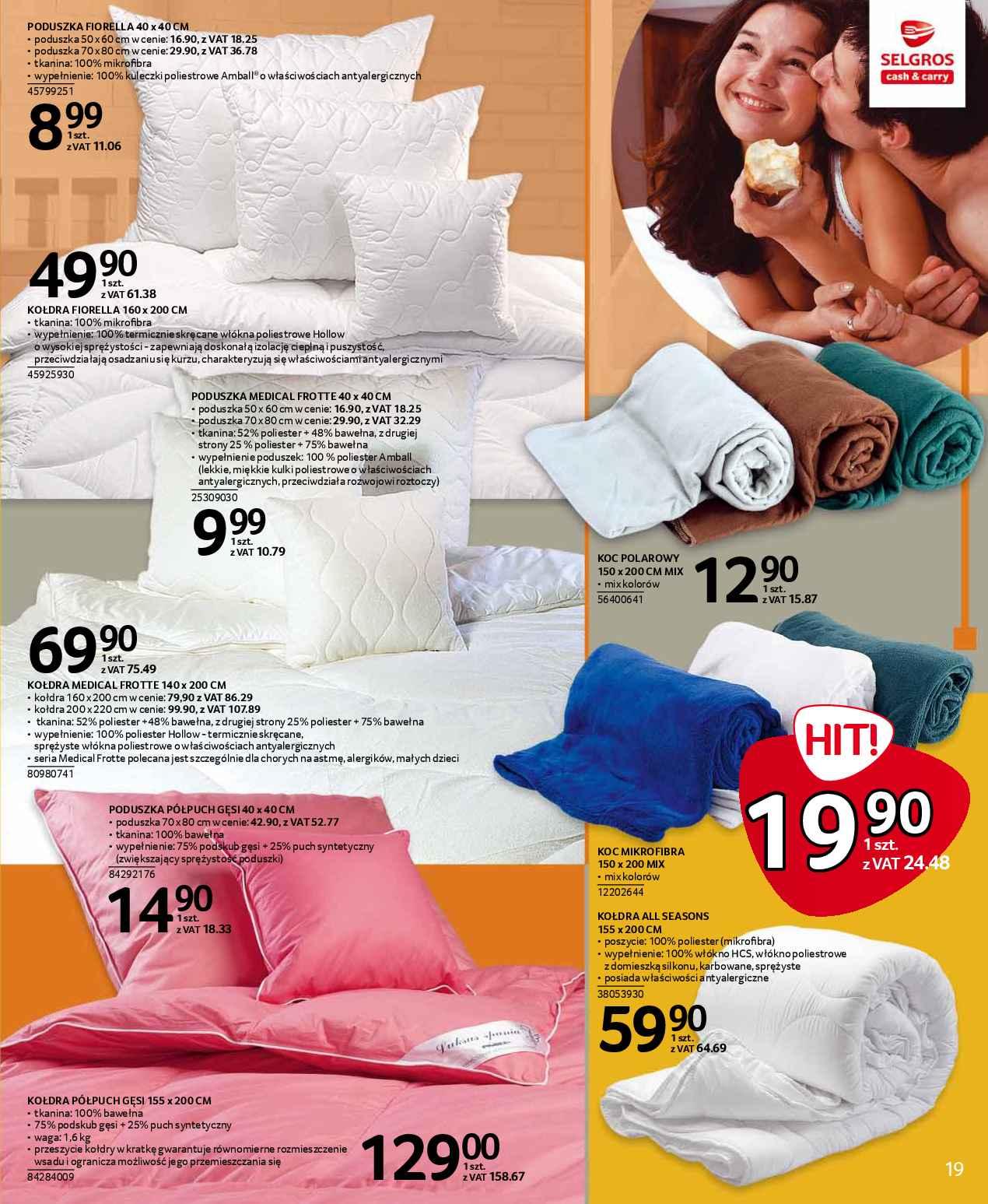 Gazetka promocyjna Selgros str. 19