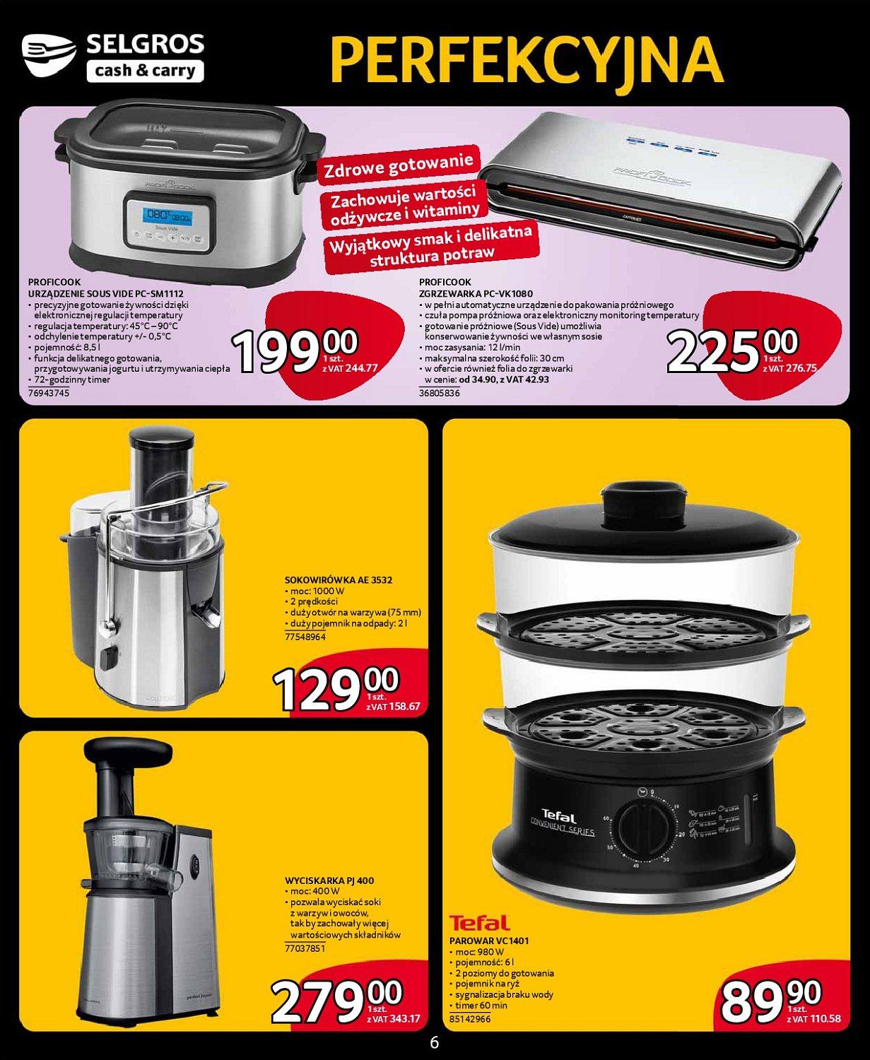 Gazetka promocyjna Selgros str. 6