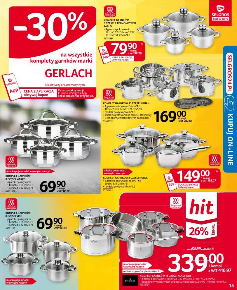 Gazetka promocyjna Selgros str. 15