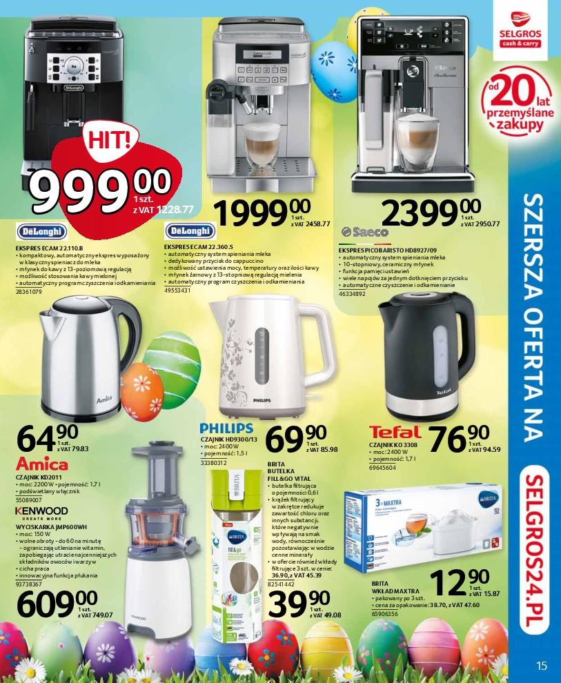 Gazetka promocyjna Selgros str. 15