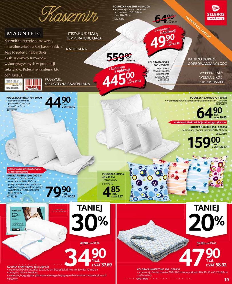 Gazetka promocyjna Selgros str. 19