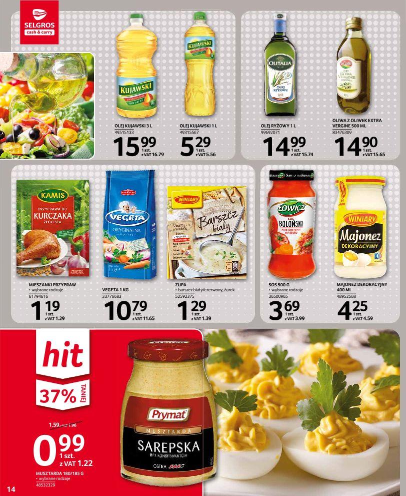 Gazetka promocyjna Selgros str. 14