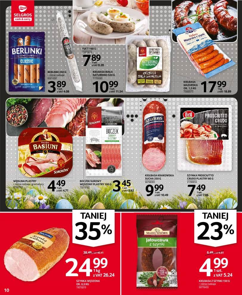 Gazetka promocyjna Selgros str. 10