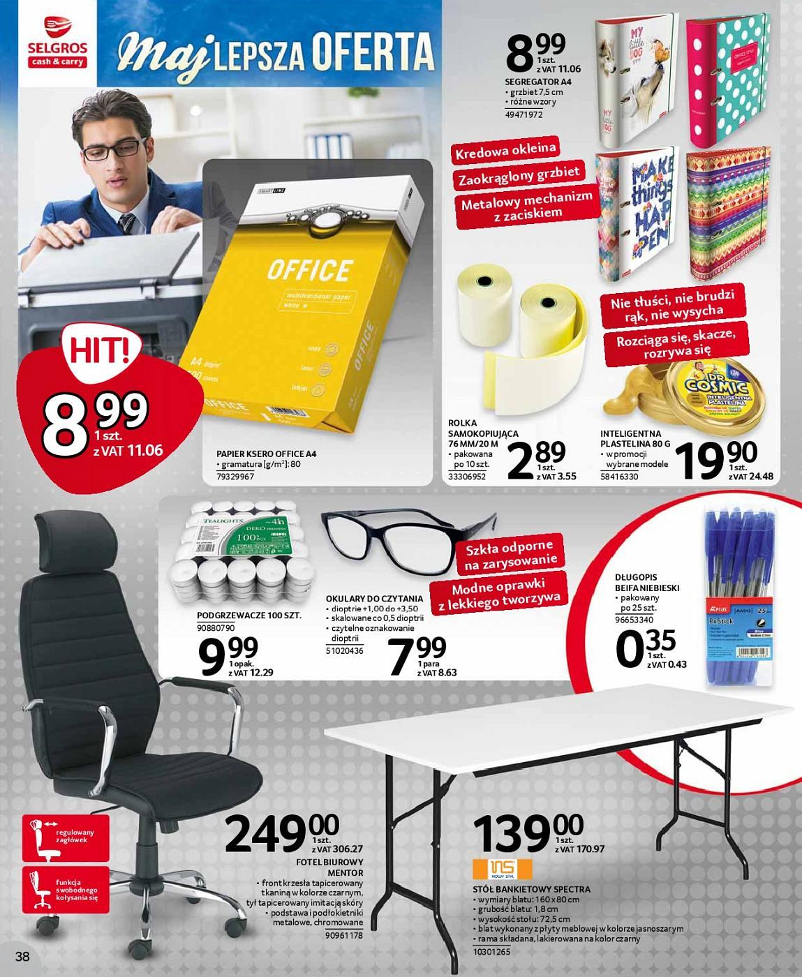 Gazetka promocyjna Selgros str. 38