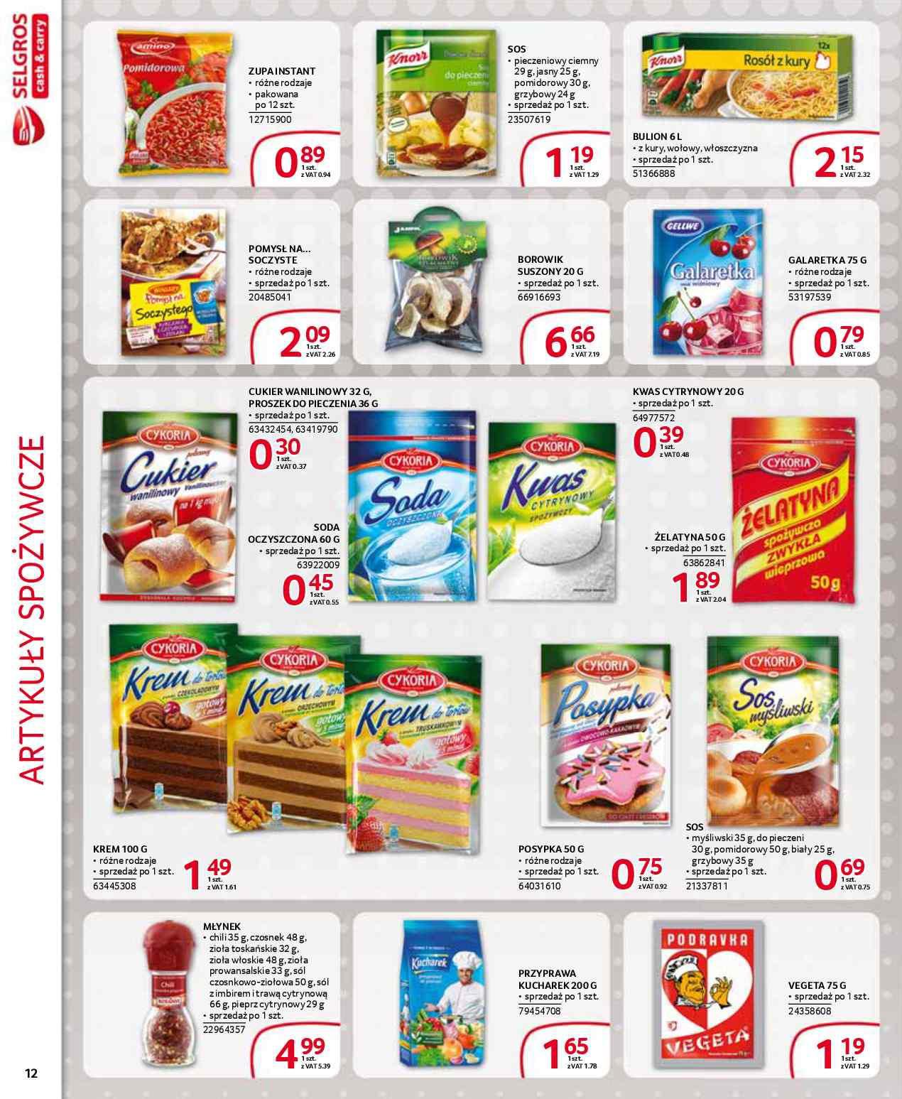 Gazetka promocyjna Selgros str. 12