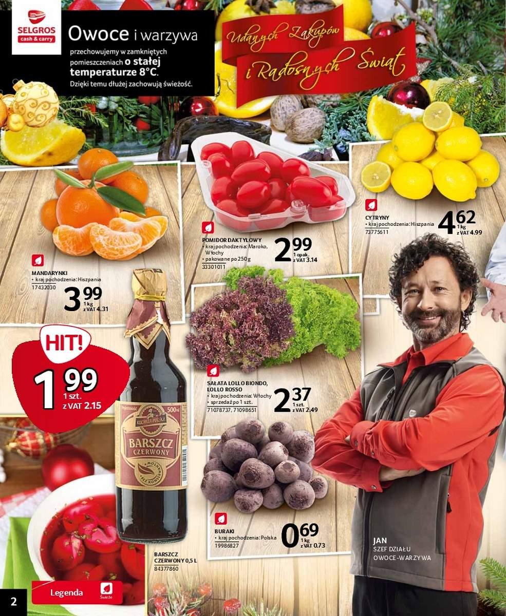 Gazetka promocyjna Selgros str. 2