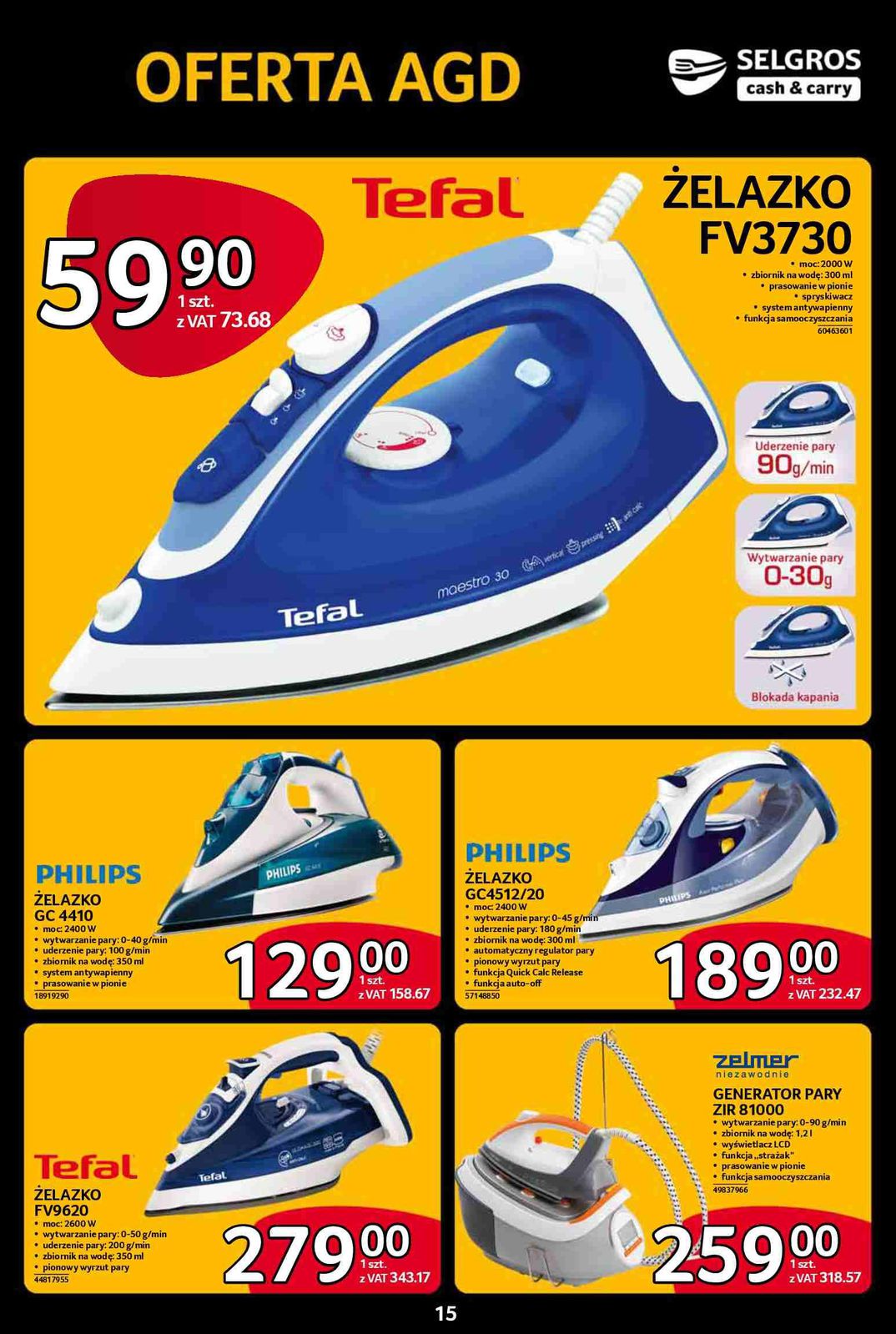 Gazetka promocyjna Selgros str. 15