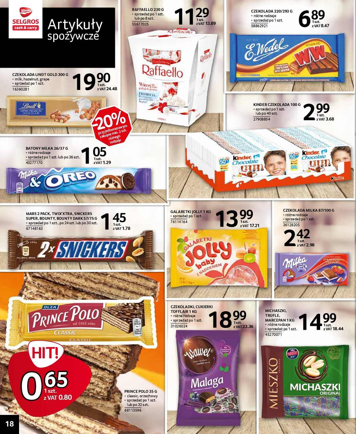 Gazetka promocyjna Selgros str. 18