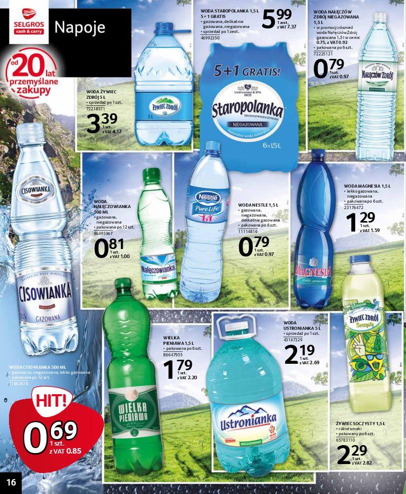 Gazetka promocyjna Selgros str. 16