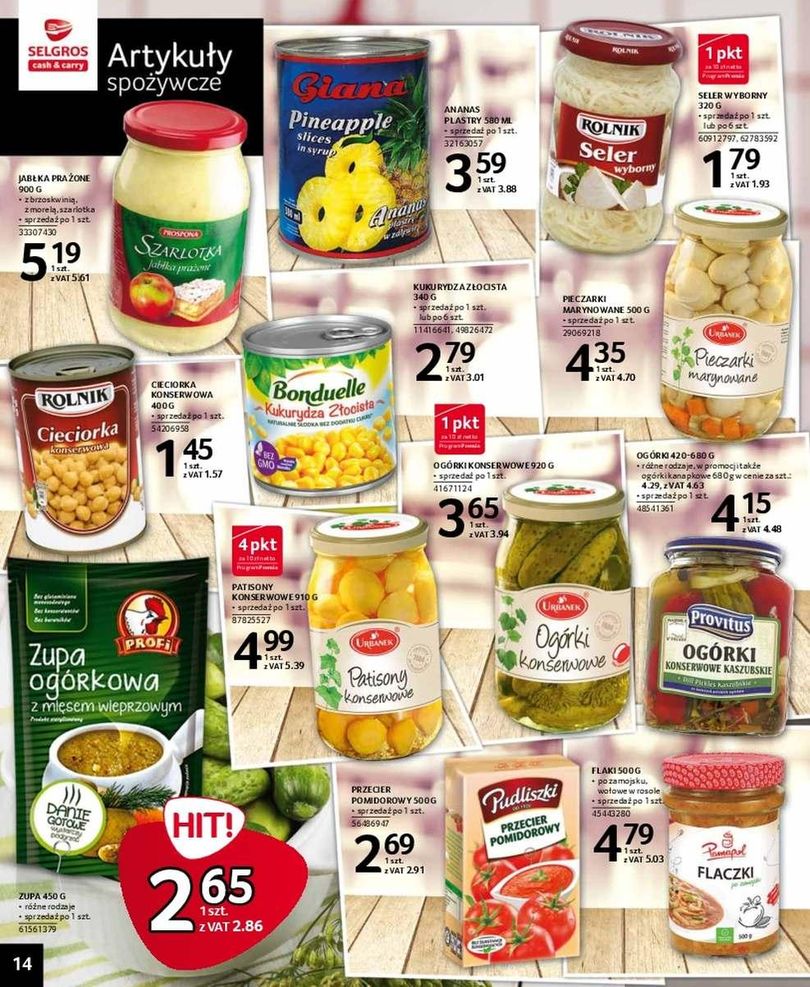 Gazetka promocyjna Selgros str. 14
