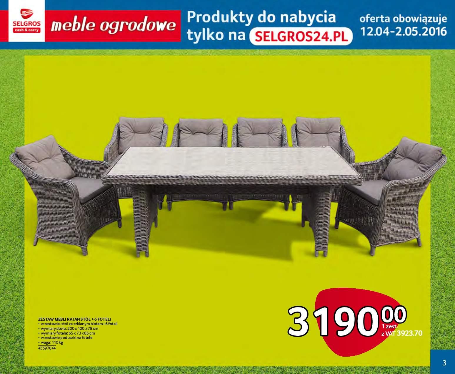 Gazetka promocyjna Selgros str. 3