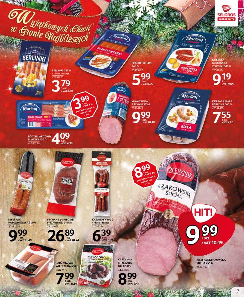 Gazetka promocyjna Selgros str. 7