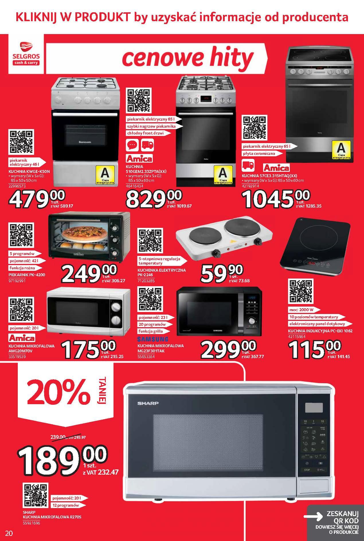 Gazetka promocyjna Selgros str. 20