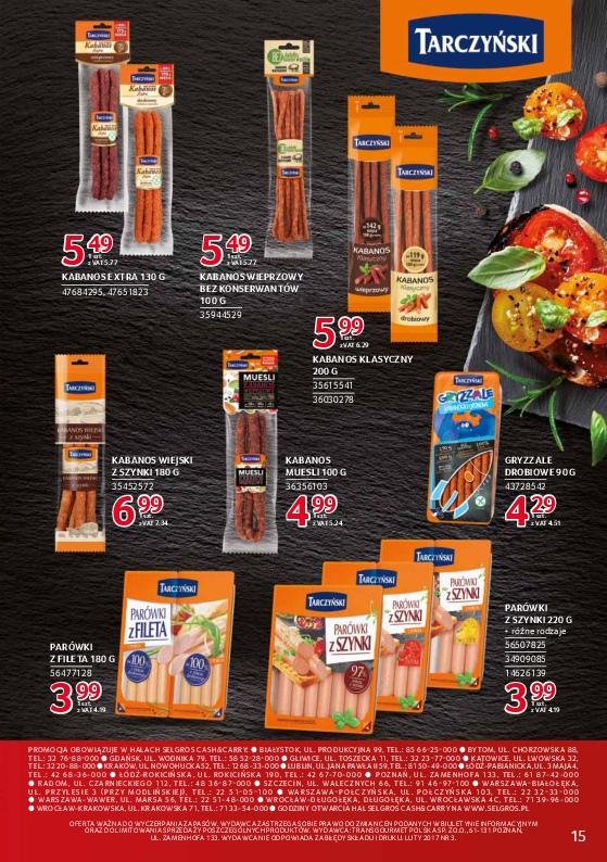 Gazetka promocyjna Selgros str. 15