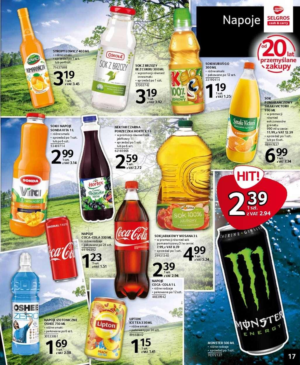 Gazetka promocyjna Selgros str. 17