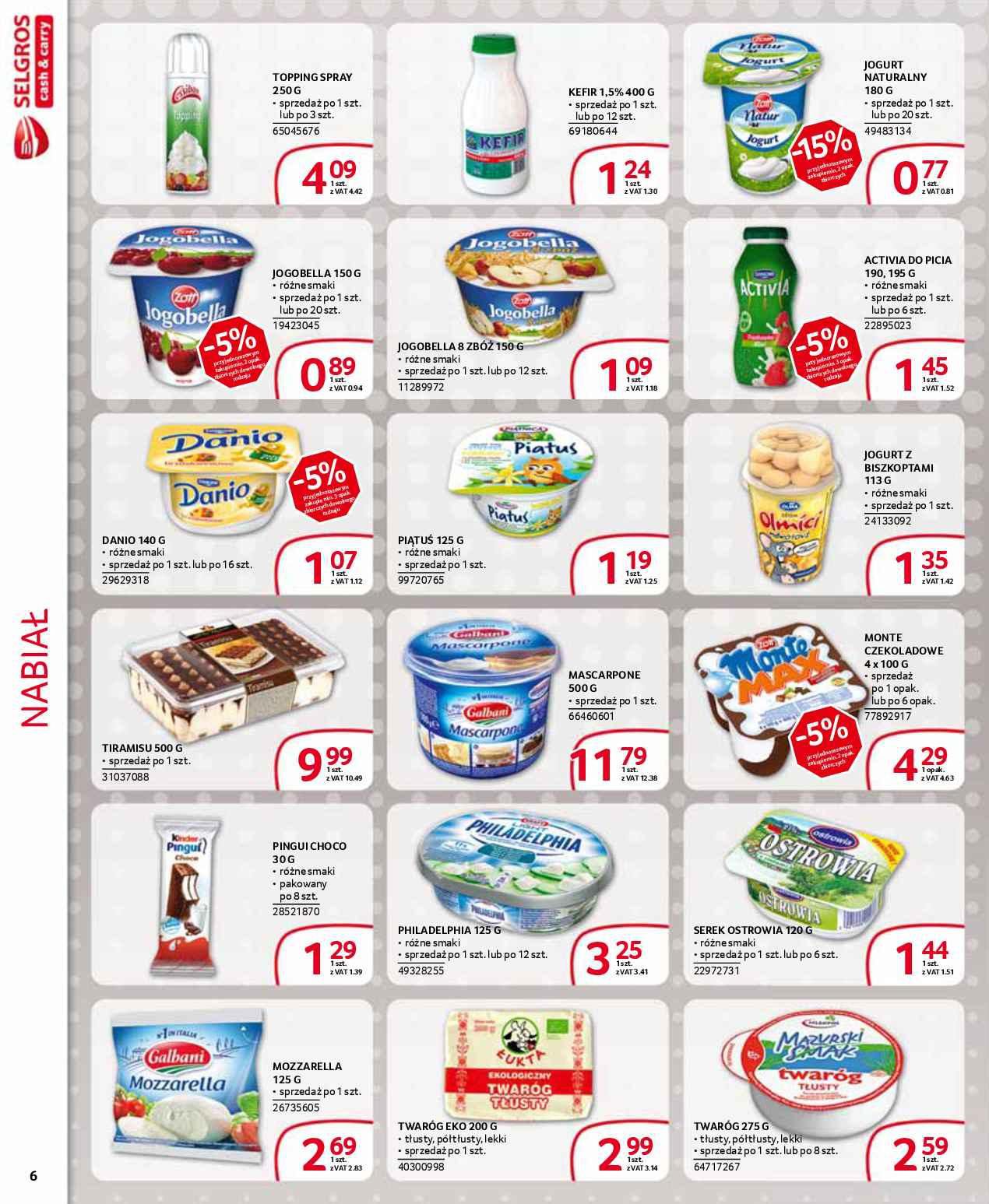 Gazetka promocyjna Selgros str. 6