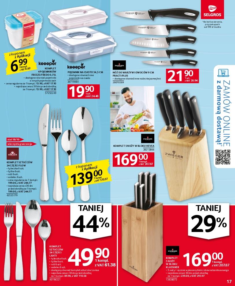 Gazetka promocyjna Selgros str. 17