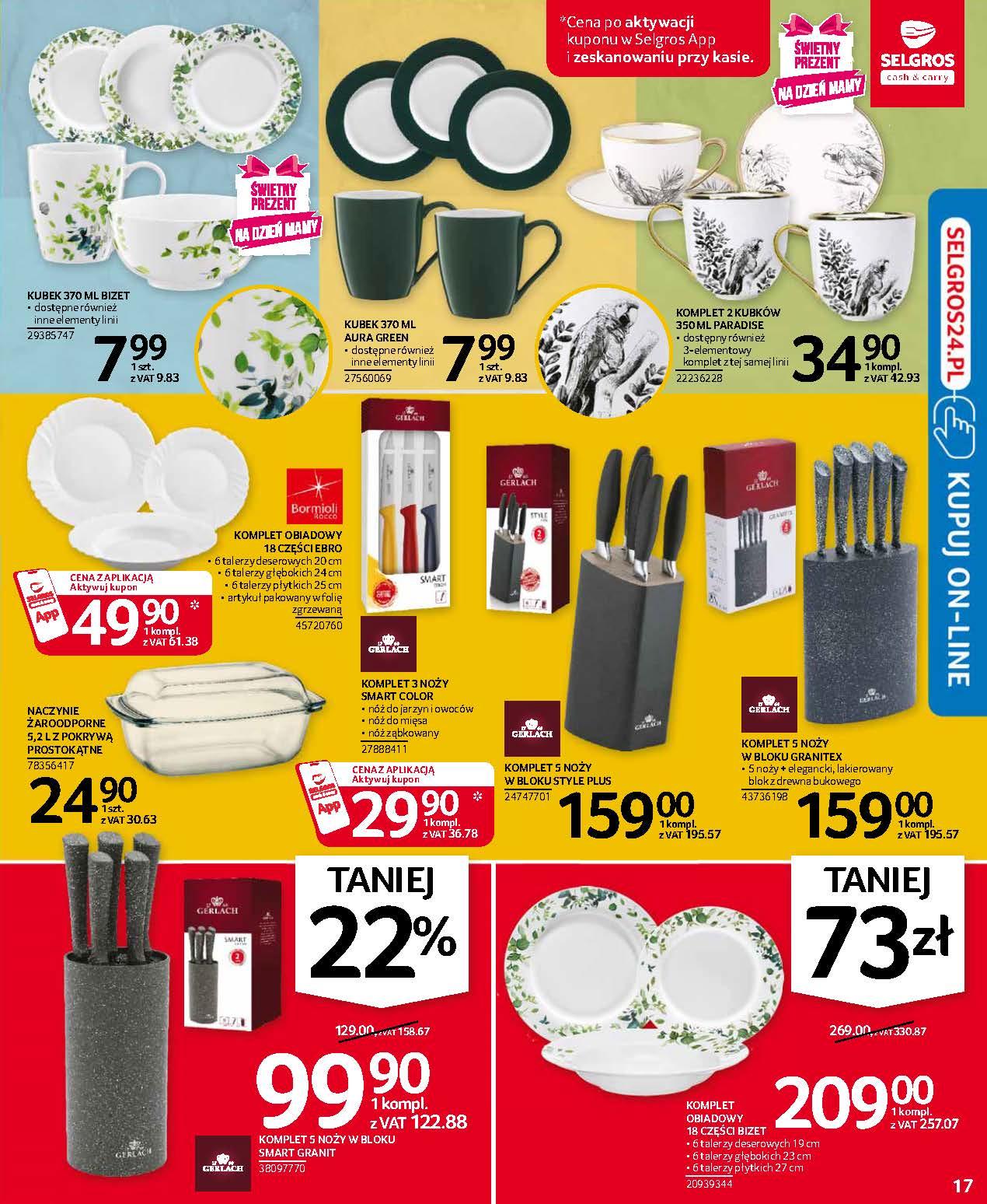 Gazetka promocyjna Selgros str. 17